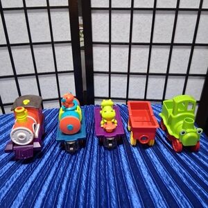 Train Set, Magnetic. The Locomotive Has Sound